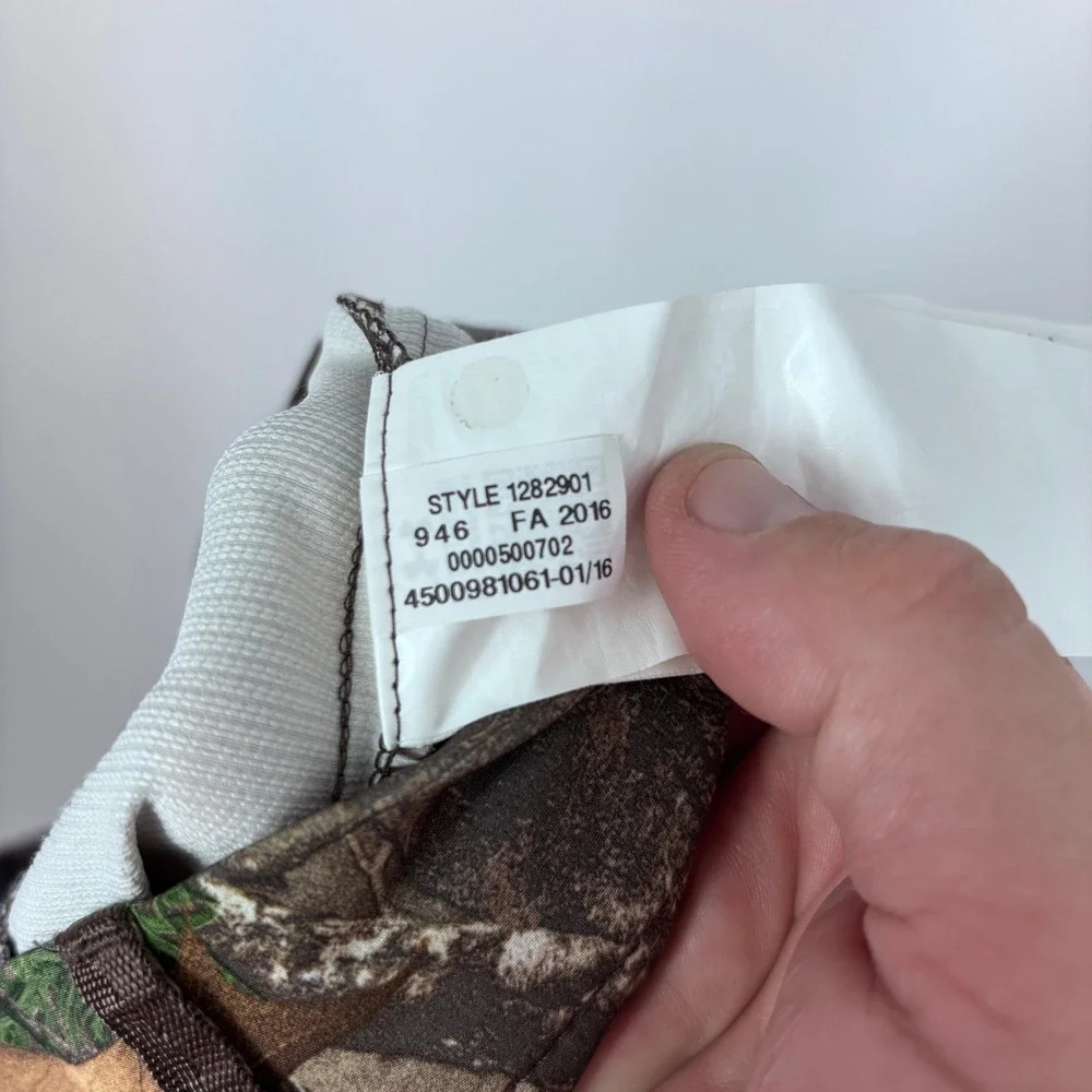 Under Armour Realtree Xtra Camo Hunting Pants Men 44x30 Loose Fit Deadload Cargo